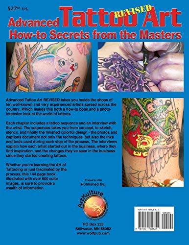 Advanced Tattoo Art- Revised: How-to Secrets from the Masters