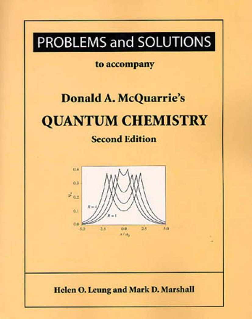 Problems and Solutions for Mcquarrie's Quantum Chemistry