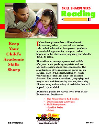 Skill Sharpeners: Reading, Grade 4 Workbook