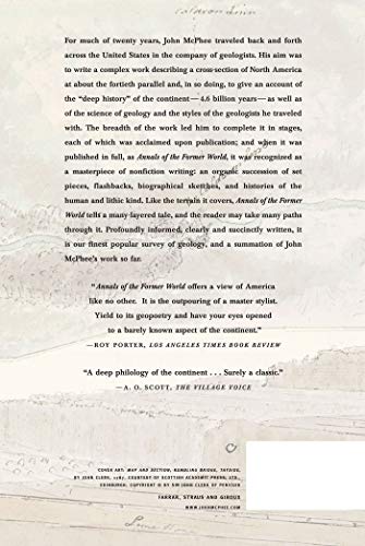 Annals of the Former World — back cover