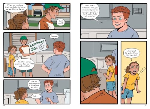 The Lemonade War Graphic Novel: A Full-Color Story About Sibling Rivalry, Summer Business, and Humor for Children (Ages 8-12)