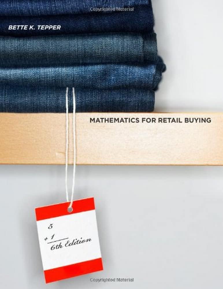 Mathematics for Retail Buying 6th Edition