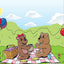 Teddy Bears Picnic : Coloring Book for 18 Month Olds