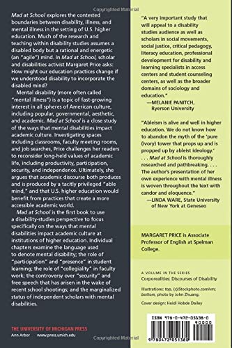 Mad at School: Rhetorics of Mental Disability and Academic L