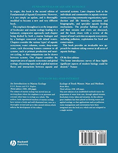 Fundamentals of Aquatic Ecology