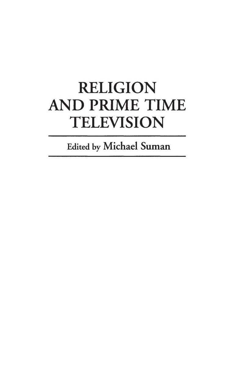 Religion and Prime Time Television