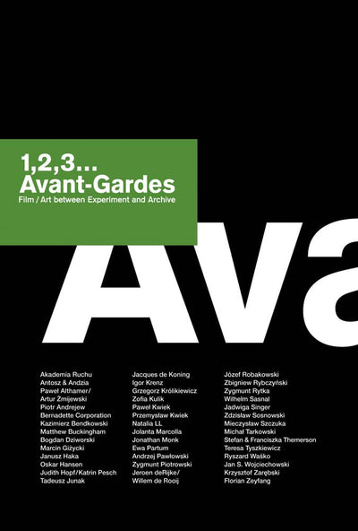 1,2,3... Avant-Gardes: Film/Art between Experiment and Archive (Sternberg Press) (English and German Edition)