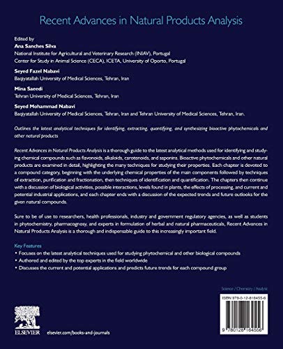Recent Advances in Natural Products Analysis