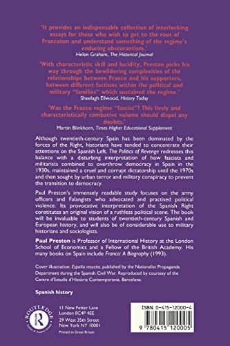 The Politics of Revenge: Fascism and the Military in Twentieth-Century Spain