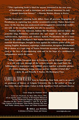 Pocahontas and the Powhatan Dilemma: The American Portraits Series