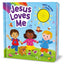 Jesus Loves Me and Other Bible Songs - Sing Along to the Song - Perfect for Infants and Toddlers, Ages 1 and Up - 1-Button Board Book with Sound