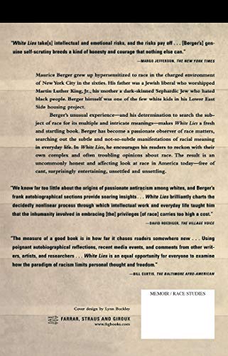 White Lies: Race and the Myths of Whiteness