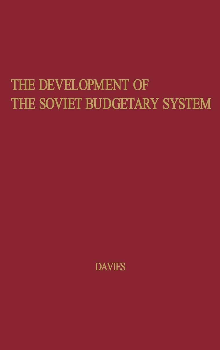 The Development of the Soviet Budgetary System: