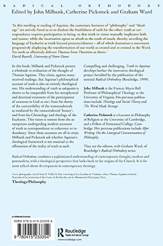 Truth in Aquinas (Routledge Radical Orthodoxy)