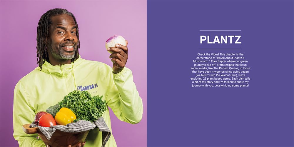 Its All About Plantz & Mushroomz (Collection 1) - Hardcover Cookbook by Turnip Vegan