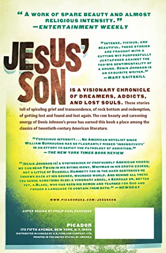 Jesus' Son (Picador Modern Classics, 3)