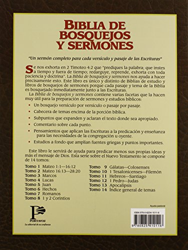 Biblia de bosquejos y sermones: Hechos (Biblia de Bosquejos y Sermones N.T.) (Spanish Edition)