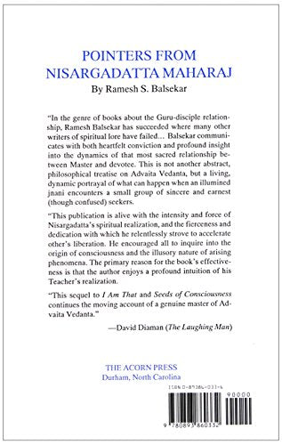 Pointers From Nisargadatta Maharaj by Ramesh S. Balsekar