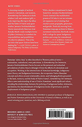 Remembering Our Intimacies: Mo'olelo, Aloha 'Aina, and Ea (Indigenous Americas)