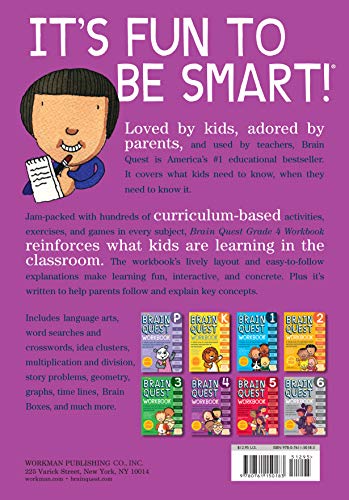 Brain Quest Workbook: Grade 4