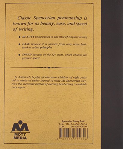 Spencerian Penmanship (Theory Book) by Platt Rogers Spencer
