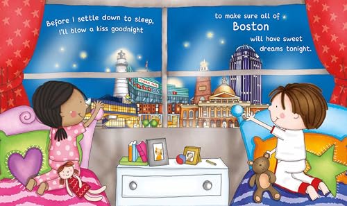 Night-Night Boston: A Sweet Goodnight Board Book for Kids and Toddlers