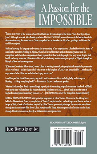 A Passion for the Impossible: The Life of Lilias Trotter
