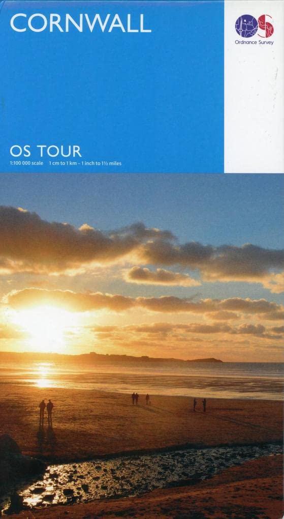 Cornwall (OS Tour Map) 1:100K