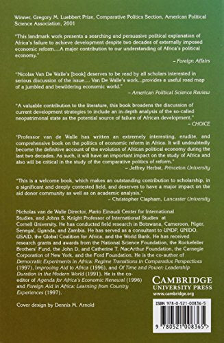 African Economies and the Politics of Permanent Crisis, 1979-1999 (Political Economy of Institutions and Decisions)