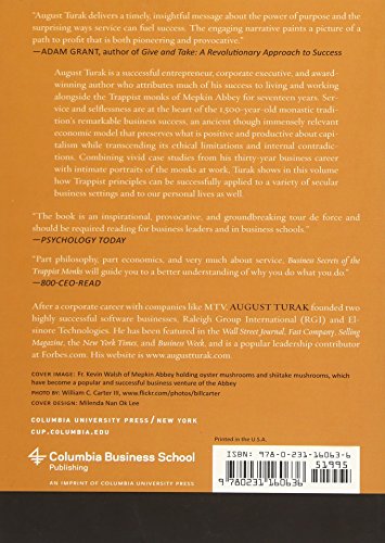 Business Secrets of the Trappist Monks: One CEO's Quest for Meaning and Authenticity (Columbia Business School Publishing)