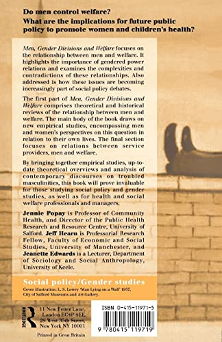 Men, Gender Divisions and Welfare