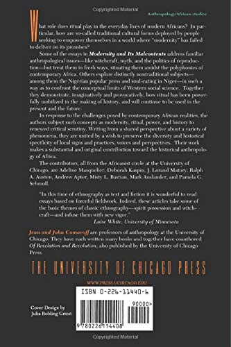 Modernity and Its Malcontents: Ritual and Power in Postcolonial Africa