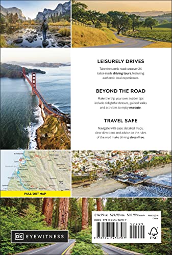 DK Road Trips California (Travel Guide)