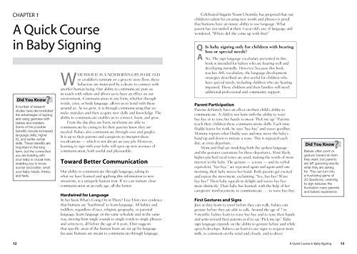 The Baby Signing Book: Includes 450 ASL Signs for Babies and Toddlers