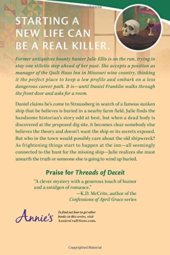 Threads of Deceit (Vineyard Quilt Mysteries)