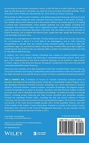 Project Financing: Asset-Based Financial Engineering — back cover