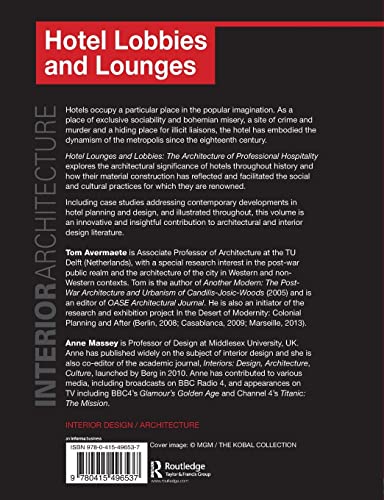 Hotel Lobbies and Lounges: The Architecture of Professional Hospitality (Interior Architecture)