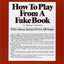 How to Play from a Fake Book