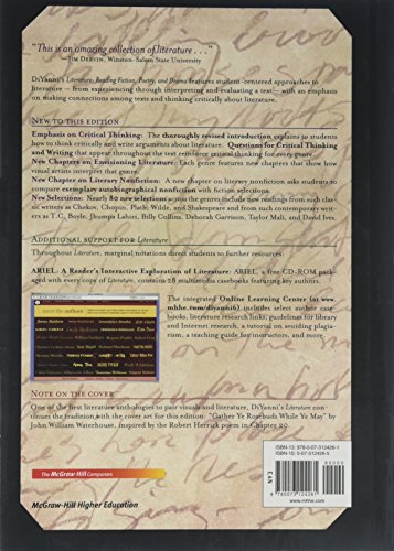Literature: Reading Fiction, Poetry, and Drama