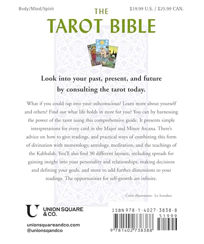 The Tarot Bible: The Definitive Guide to the Cards and Sprea