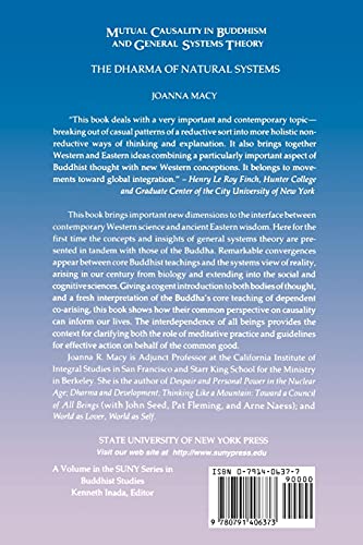 Mutual Causality in Buddhism and General Systems Theory: The Dharma of Natural Systems (Suny Series, Buddhist Studies) (Suny Buddhist Studies)