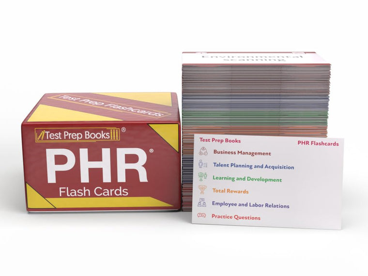 PHR Study Cards 2026-2027: PHR Exam Prep and Practice Test Questions for the Professional in Human Resources Exam [2nd Edition]