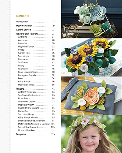 Felt Flower Workshop: A Modern Guide to Crafting Gorgeous Plants & Flowers from Fabric