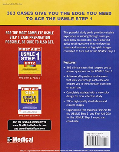 First Aid Cases for the USMLE Step 1 (First Aid Cases Series)