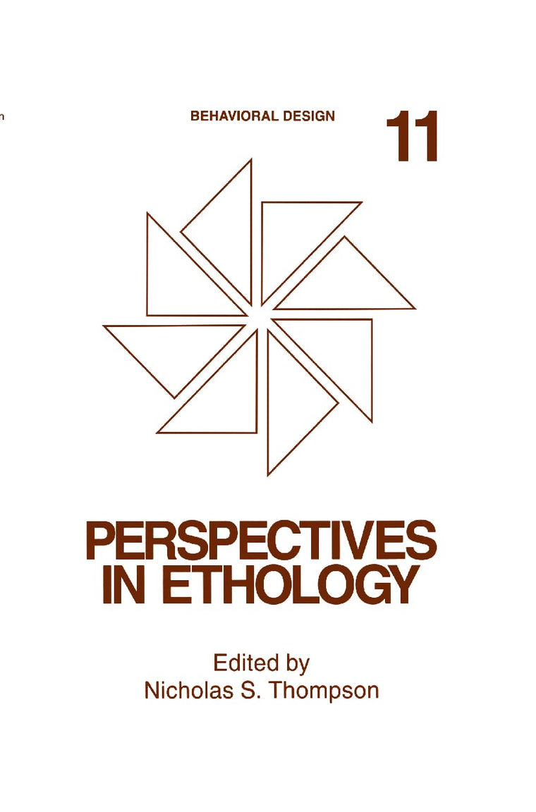 Perspectives in Ethology: Volume 11: Behavioral Design