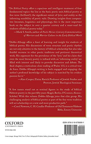 On Biblical Poetry