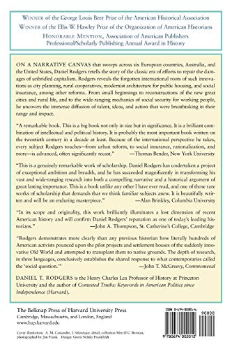Atlantic Crossings: Social Politics in a Progressive Age