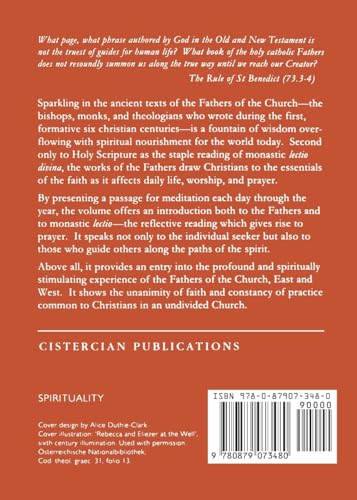 Drinking from the Hidden Fountain: A Patristic Breviary. Ancient Wisdom for Today's World (Cistercian Studies Series) (Volume 148)