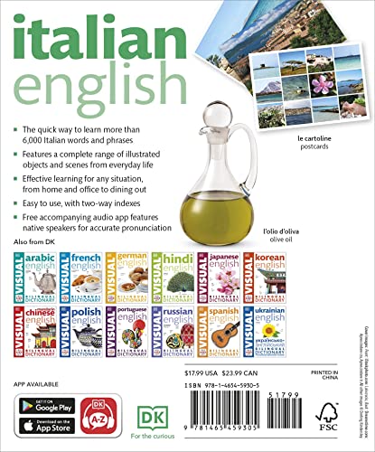 Italian-English Bilingual Visual Dictionary (DK Bilingual Visual Dictionaries)