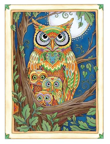 Creative Haven Wondrous Wildlife Coloring Book; Journey through Nature and the Great Outdoors; Lions, Tigers, Bears And More! (Adult Coloring Books: Animals)